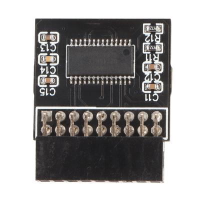 Модуль TPM 2.0 LPC Интерфейс Стабильный Высокая Безопасность Прочный Материал 18Pin LPC Модуль для Asrock