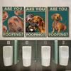Animals Cat Dog Are You Pooping Funny Bathroom Sign Poster Print Canvas Painting Wall Art Picture for Toilet Home Bathroom Decor