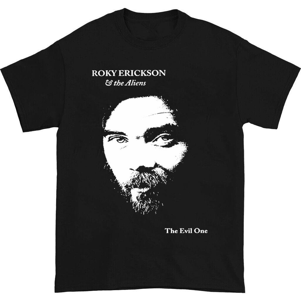Vintage Roky Erickson The Elvis Ones Shirt Classic Black Unisex S-4XL CC2009