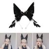 Anime Maid Hairhoop Plush Beast Ear Tassels Headband Cosplay Costume Halloween Party Headdress Girl Comics Show Headwear