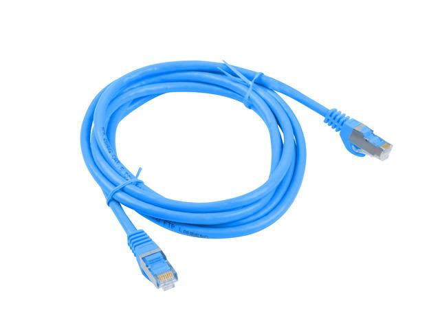 Patchcord Lanberg FTP kat.6 0,5m niebieski