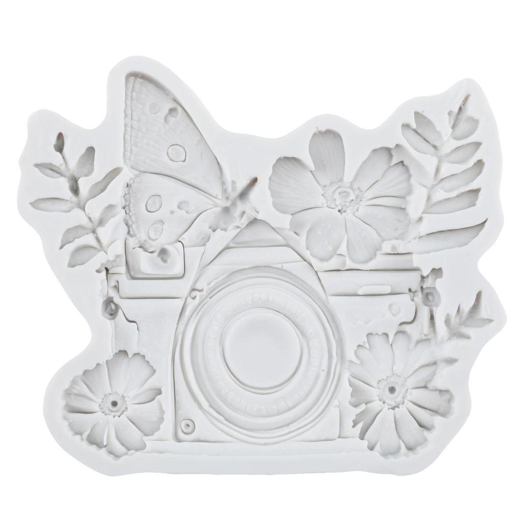 Sunflower Hat Silicone Mold Sunglasses Camera Fondant Molds Cake Decorating Tools Theme Cake Dessert Decorated Chocolate Candy Mold