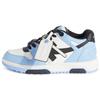Out of Office Light Blue Black Women Sneakers OWIA259F23LEA008-4010