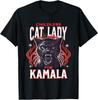 Childless Cat Lady For Kamala Harris 2024 President Election T-Shirt, Size S-5XL
