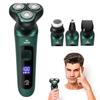 Men Electric Shaver LED Display 3 Heads USB Rechargeable Travel Rotary Razor Cordless Hair Beard Trimmer Remover Tool Father Boyfriend Gift