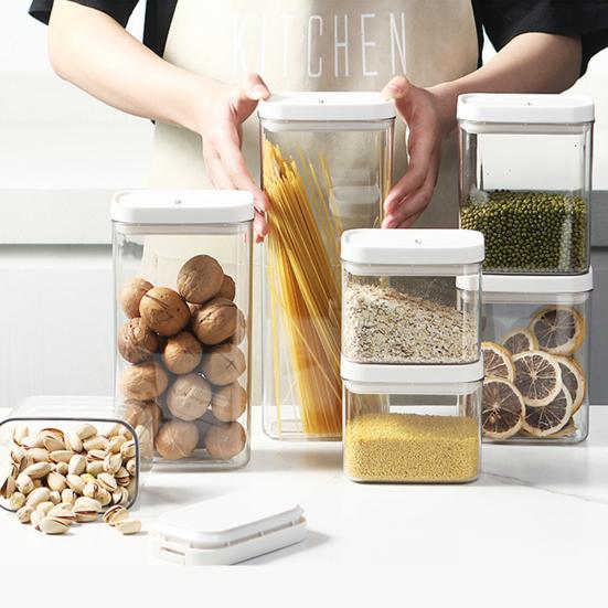 Sealed Tank Food Storage Container with Lid Moisture-Proof Dust-Proof Large