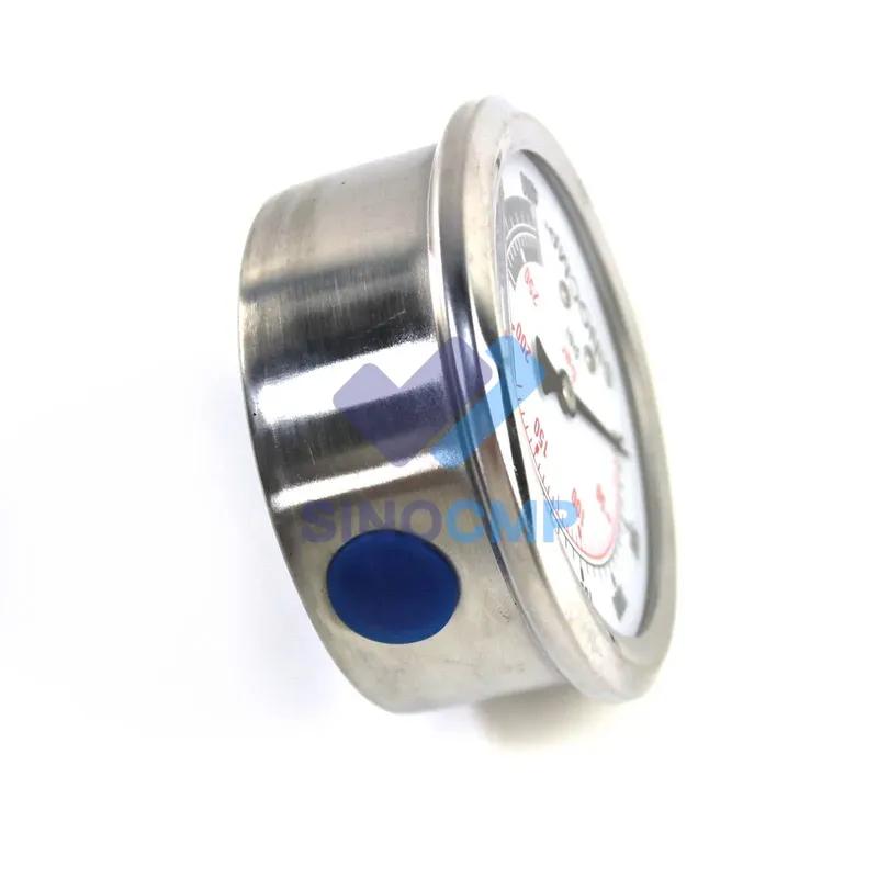 1pc Hydraulic Gauge 25mpa/0-250bar/0-4000psi For Pump Compressor Hydraulic Presses Machinery