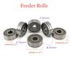 Aluminum Flux Cord Wire Welding Wire Feeding Roller Knurl K V U Groove Drive Wheel MIG Wire Guide