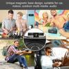 Легко носить  Козырьки от солнца  Совместимый с Bluetooth Автомобильная колонка Голосовое управление Автомобильный гаджет ABS Идеально для водителей, ищущих удобство и стиль
