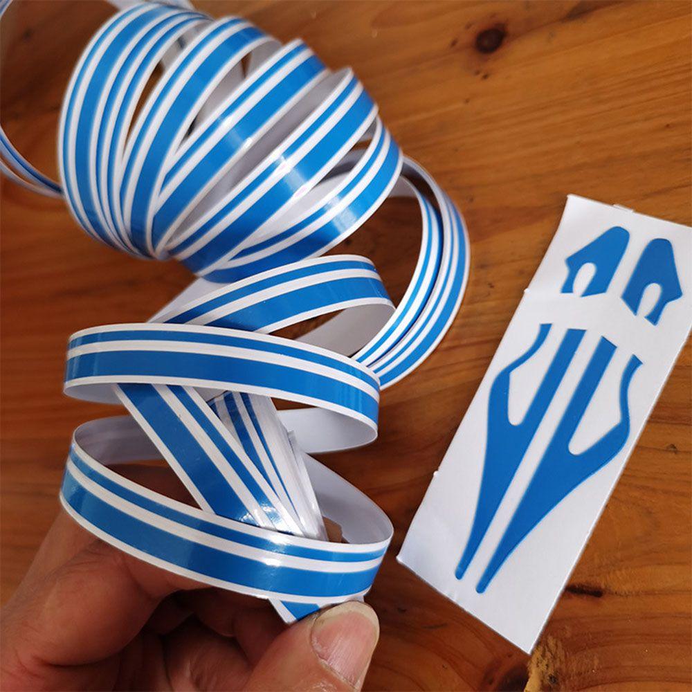 Line Tape Multicolor Vinyl Sticker Pin Stripe Ribbon Sticker Motorcycle Decal Car Body Stickers