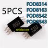 5 шт. Новый FOD8314 FODF8163 FOD8342 FOD8343 SMD SOP-6 Оптопара драйвера IGBT