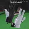 1 шт., бильярдные перчатки, противоскользящие, впитывающие пот, дышащие, для мужчин и женщин, левая рука, кий для снукера, спортивные перчатки с 3 пальцами, аксессуары для бильярда