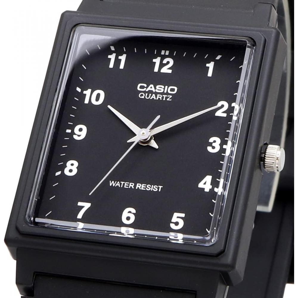 Casio Унисекс Аналоговые Часы Черные Mq 27 1b