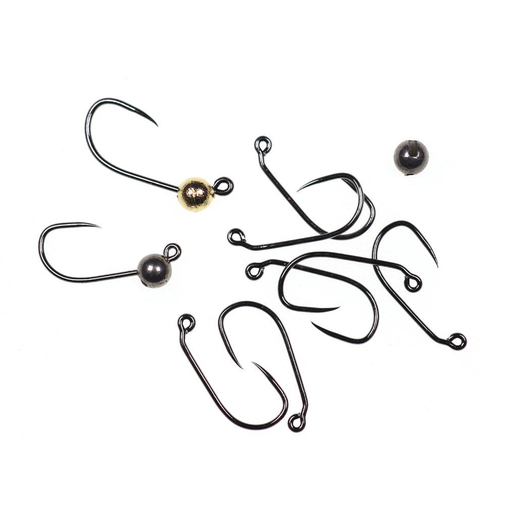 Черные никелевые крючки для завязывания мушек Bimoo, 30 шт./упак., крючки для завязывания мушек Nymph Stonefly Emerger Streamer Caddis, сухие крючки для мушки, крючки для ловли форели