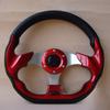 Модификация автомобиля из металлической искусственной кожи 320 мм, рулевое колесо гоночного типа с 6 болтами