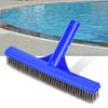1Pc Swimming Pool Wall Brush with Steel Wire Bristles for Spa Pond Cleaning Equipment