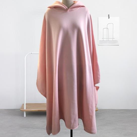Oversized Blanket Cloak for Women Men Adults Unisex Loose Fit Fleece Hoodie Cloak Winter Warm Plush Wearable Blanket Robe