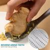Manual Ginger Grater Spoon Stainless Steel Ginger Masher Garlic Grinder Spoon  Kitchen Tools