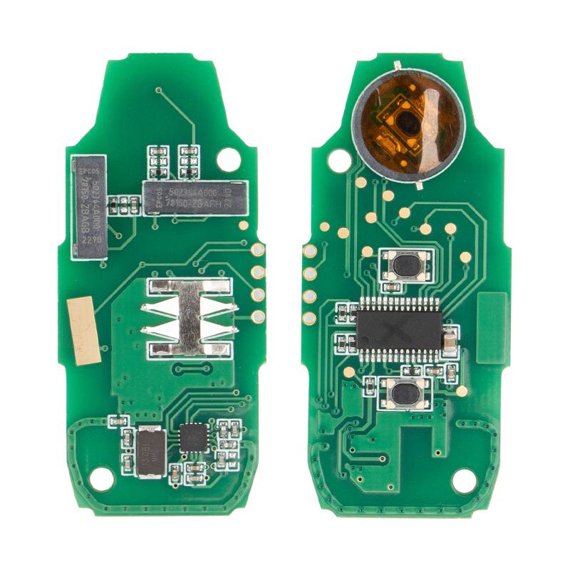 SILY KR5876268 ID49 KR55WK48801 4D63+/83 Чип 433 МГц Умный Пульт Управления Ключ от Машины Подходит для Ford Fiesta Kuga 2016 2017 2018