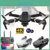 Складной дрон E88 Pro 4K с двумя камерами, квадрокоптер с пультом дистанционного управления, в подарочной упаковке с ручкой