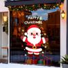 Витрины Санта-Клауса, Праздничные украшения магазина, Украшения для окон, Атмосферные наклейки для торгового центра