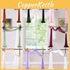 Halloween Party Decoration Translucent Chiffon Curtain For Arched Doors And Windows