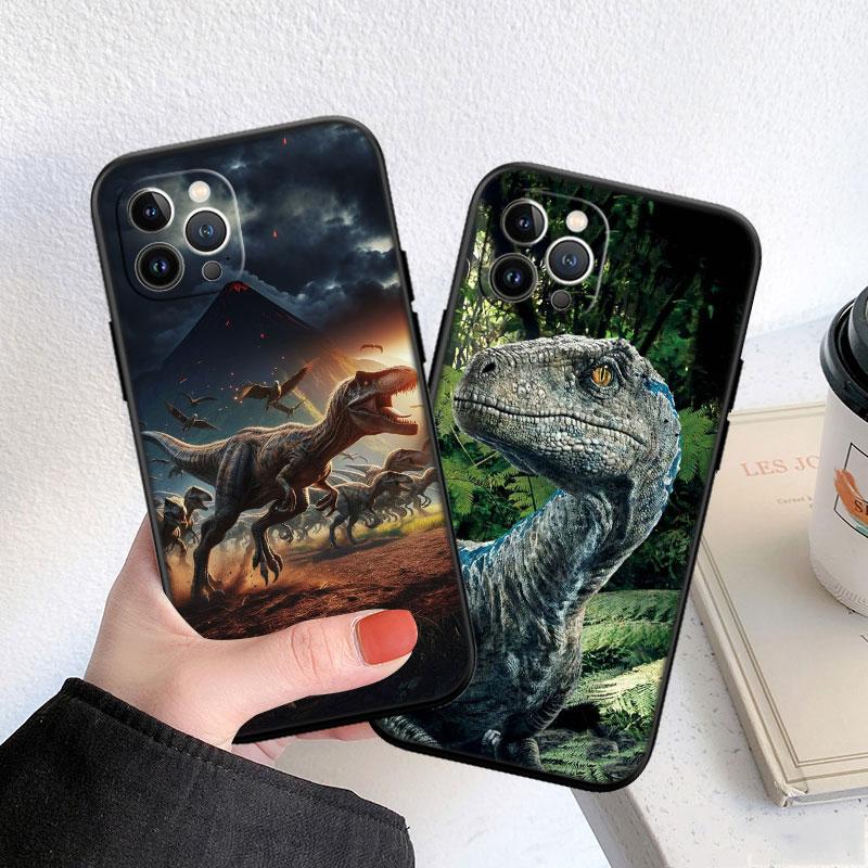 CJ34 Dinosaur Phone Case for Samsung Galaxy M06 M15 M16 M35 M55 M56 A36 A42 A50 A50S A51 A52 A32 A33 A05 A05S A06 A16 A20