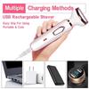 1Pc New 4-in-1 Women's Shaver USB Charging Electric Shaver Leg Hair Armpit Hair Remover Private Pubic Hair
