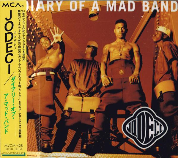CD JODECI Diary of a Mad MVCM428 MCA Records 1994 Япония ObiРэп Хип-Хоп R&B Б/у