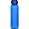 Bottle, 630 ml recycled plastic with RCS certification "Alti" Royal Blue