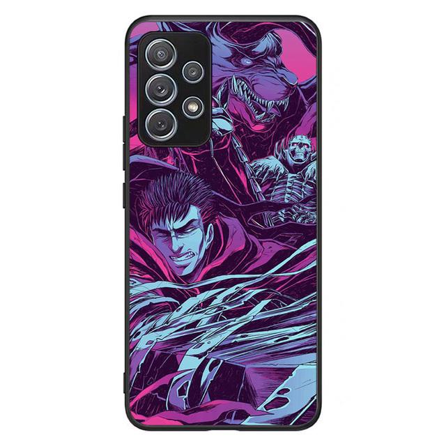 Чехол для телефона с аниме Berserk Guts для Samsung Galaxy A03s A10 A20 A21s A31 A40 A41 A42 A50 A51 A52 A70 A71 A72 A32 A82