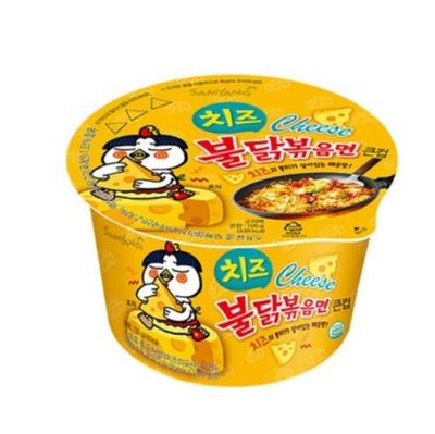 Samyang Жареная лапша с сыром Булдак, большая чашка (Большая чашка рамена со вкусом сыра и острой курицы) 105g