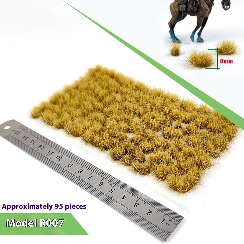 Miniature Lawn Terrain Model Kit - Static Grass Garden for Architecture Dioramas
