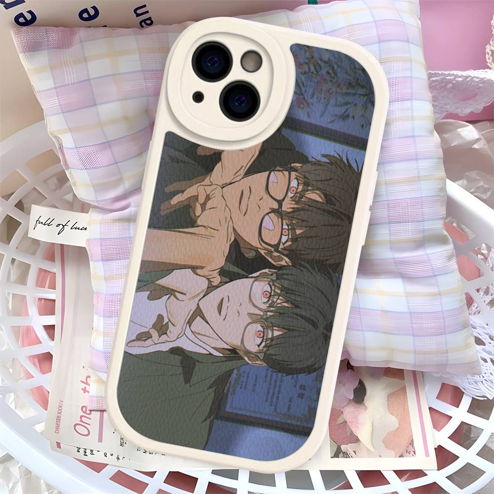 Limited Run Bl Anime Phone Case Leather For IPhone 16 15 14 13 12 11 Pro Max Plus Matte Cover