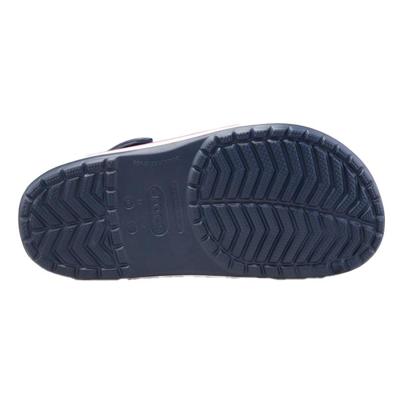Crocs Crocband Clog Спортивные туфли с отверстиями Пляжные сандалии Унисекс Темно-синий