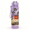 1PC Plant Kettle Illustration 750ml Color Plastic Sports Water Bottle Leakproof Flip Straw Lid Suitable for Sports Office Home Use
