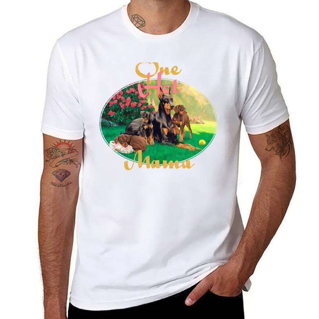 One Hot Mama Tshirt Plus Size Outdoor Casual Top Tshirt