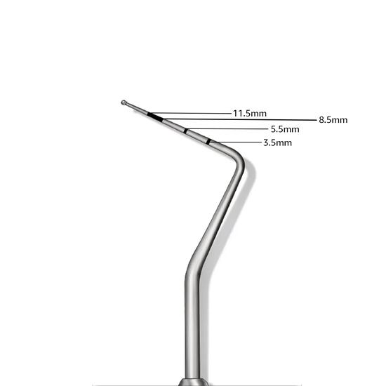 GDC Двусторонние зонды Тонкий Уильям / Скрининговый зонд № 6 (Pcpqow/11.5b)