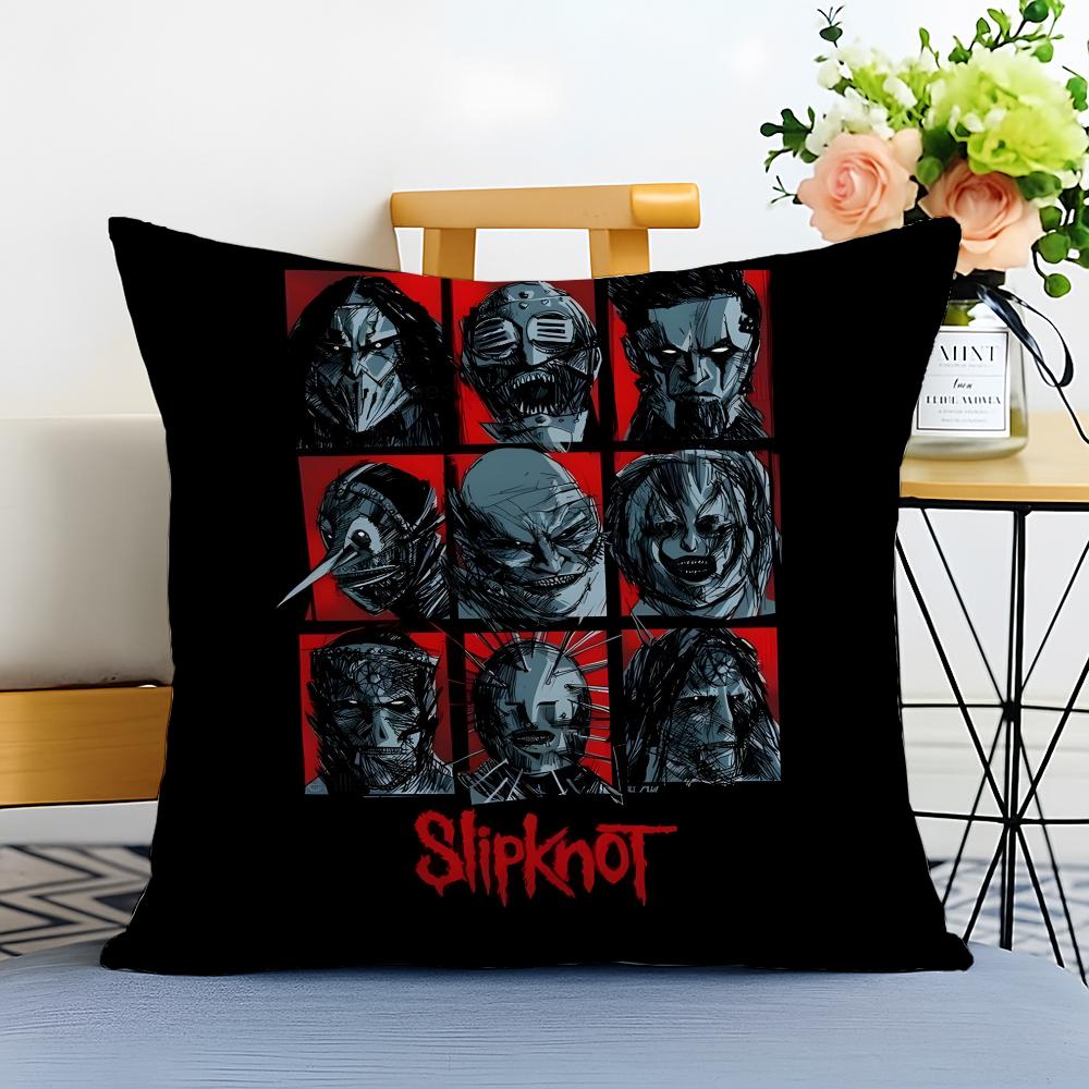 Наволочка Slipknot Стирка возможна Льняная Наволочка Мягкая для Дивана Кровати Уютный Декор Комнаты