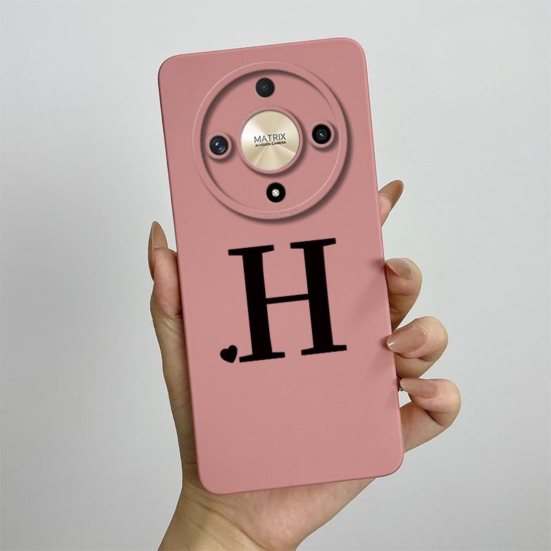 For Honor Magic5 Lite Case Magic 6 Lite Cute Couple Letters Cover Soft TPU Phone Case For Honor Magic6 Lite Magic 5 Lite Bumper