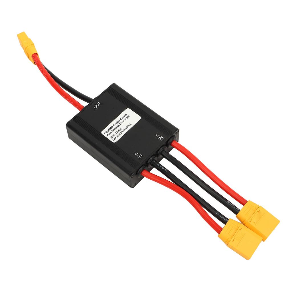 Преобразователь разряда двух аккумуляторов для электровелосипеда 20 В в 72 В, параллельный модуль-адаптер для двух аккумуляторов