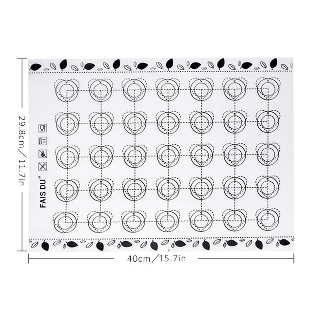 Силиконовый коврик для выпечки, антипригарный коврик для макарон, помадка, формы для выпечки, подставка для печенья, духовка для дома, тортов, кондитерские инструменты, коврики для раскатывания теста