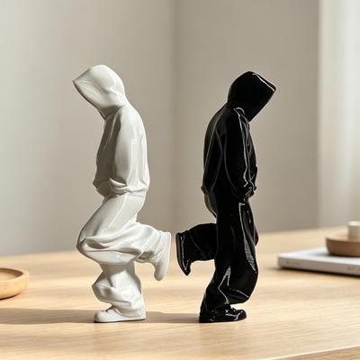 Настольная фигурка 3D-печатная статуэтка в спортивном костюме Коллекционная Настольные украшения для книжной полки Домашний офисный декор