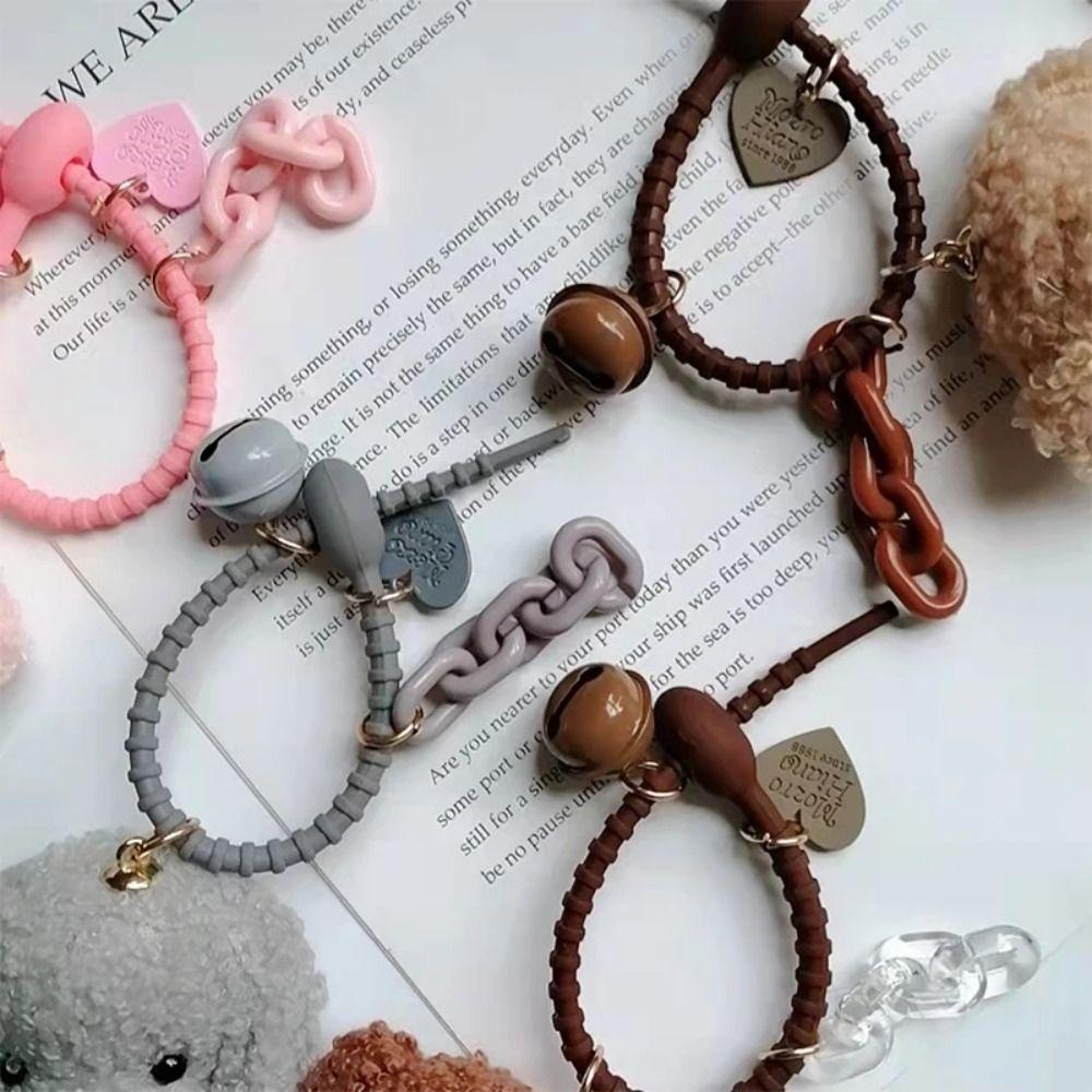 Pet Lovers Dog Keychain Stuffed Animals Dog Pendant Fashion Dog Plush Key Rings  DIY Accessories