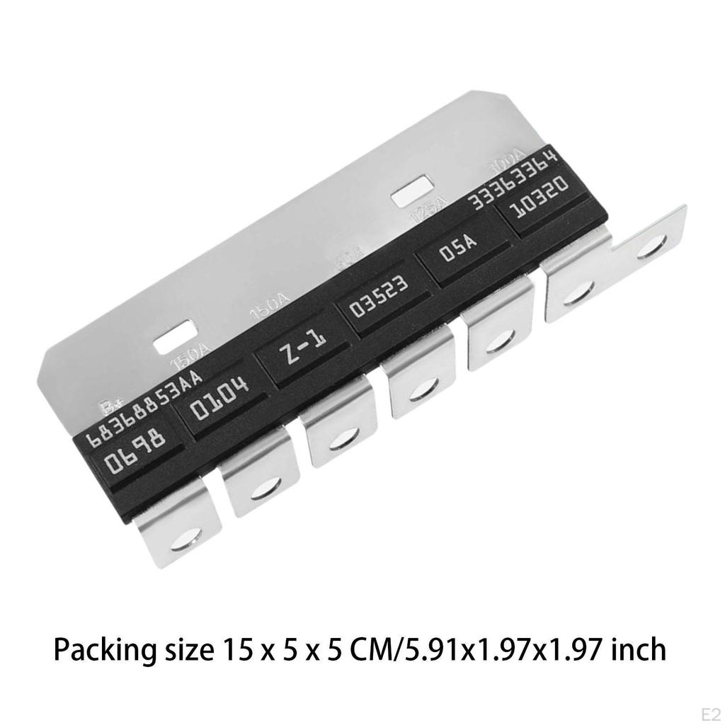 Z Case Fuse Array Main Spare Maintenance Assembly Автомобильные аксессуары 956-600 68368853AA для