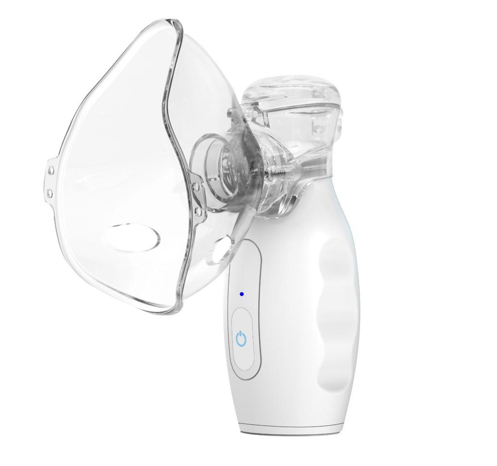 Portable Ultrasonic Micro-Mesh Nebulizer for Children - Silent, Handheld, Bilateral Design