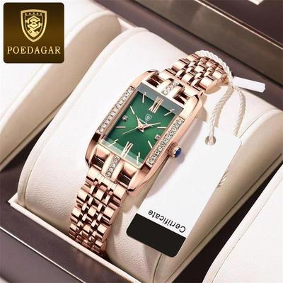 Новые роскошные женские часы высшего бренда с коробкой, водонепроницаемые модные женские кварцевые часы