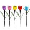 Waterproof Outdoor Solar Tulip Bulb Garden Courtyard Lawn Landscape Night Light