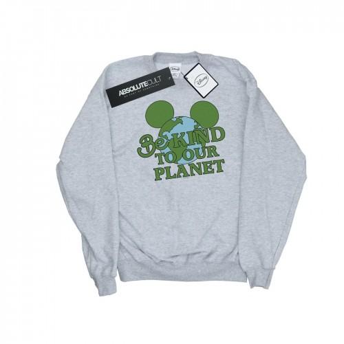 Disney Mens Mickey Mouse Be Kind Sweatshirt