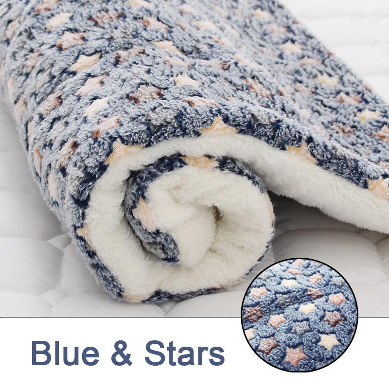 XXL Soft Flannel Pet Blanket Mat For Puppy Dog Cat Sofa Cushion Sleeping Cover
